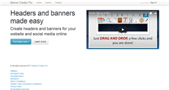 Desktop Screenshot of bannercreatorpro.com
