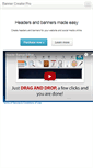 Mobile Screenshot of bannercreatorpro.com